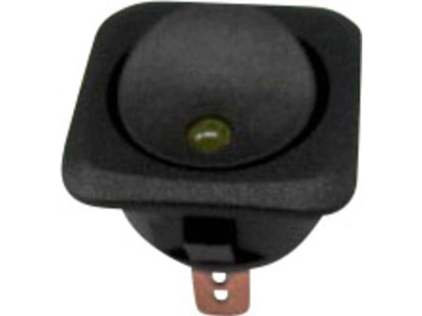 TRU COMPONENTS bil vippe-bryter TC-R13-203L-SQ YELLOW 12 V/DC 25 A 1 x Off/On klikk 1 stk