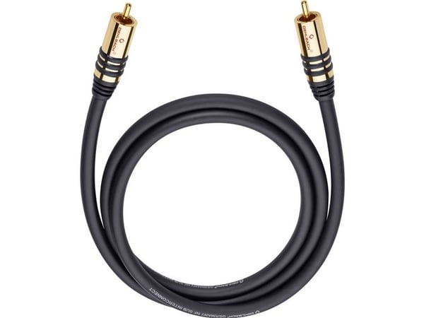 OEHLBACH D1C21533, RCA, Hankjønn, RCA, Hankjønn, 3 m, Svart, Gull