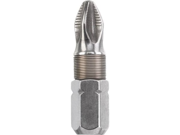 kwb Inox, 1 stykker, Pozidriv, PZ 3, Rustfritt stål, 25 mm, 25,4 / 4 mm (1 / 4")