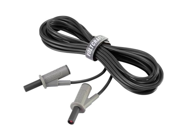V-TCRAFT MSB-501 Turvatestijohto Teräliitin 4 mm Teräliitin 4 mm 5,00 m Musta 1 kpl 1 kpl