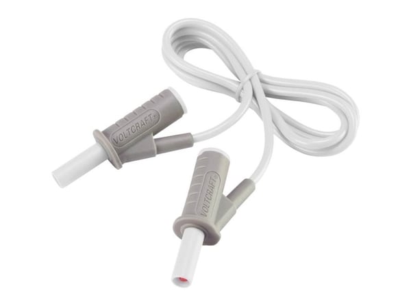 V-TCRAFT MSB-501 Turvatestijohto Teräliitin 4 mm Teräliitin 4 mm 1,00 m Valkoinen 1 kpl 1 kpl