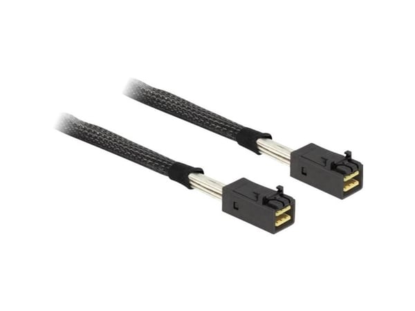 Delock - SAS intern kabel - SAS 6Gbit/s - 4 x Mini SAS HD (SFF-8643) til 4 x Mini SAS HD (SFF-8643) - 50 cm - for P/N: 62703, 62704