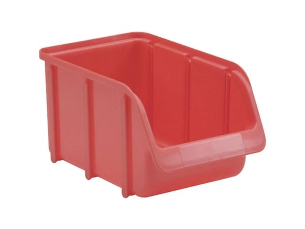 Hünersdorff 673100 oppbevaringskasser 3 (B x H x D) 146 x 127 x 242 mm rød, 1 stk