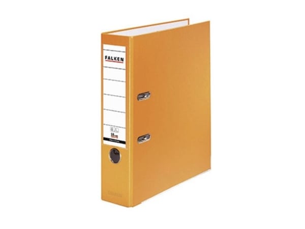 Falken PP-Color A4 pärm ryggbredd 80 mm orange 2 ringar 11286721