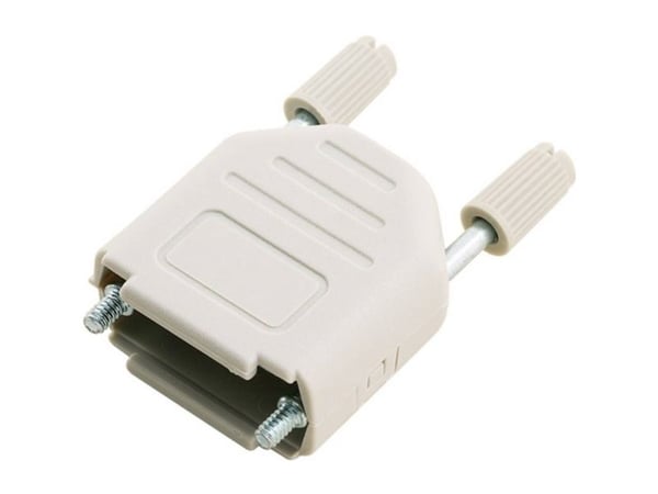 MH Connectors MHDPPK9-LG-K 6353-0101-01 D-Sub poltall: 9 plast, metallisert 180° lys grå - 1 stk