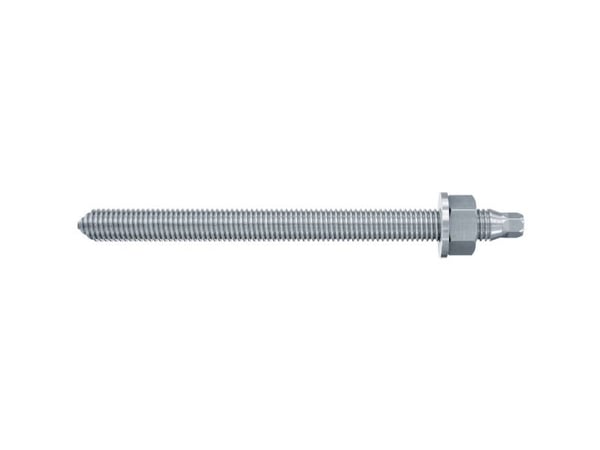 Fischer 519445, M12, Stål, Helt gängad stång, Zink, 220 mm, Låda