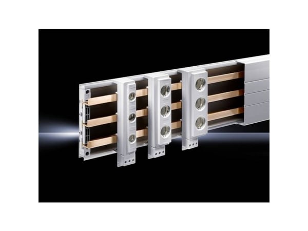 Rittal SV 3418.040 (S x K) 41 mm x 251 mm Polyesteri Harmaa (RAL 7035) Sopii kiskoille S (3418.040)