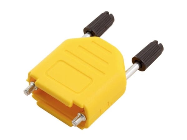 encitech DPPK09-Y-K 6353-0105-01 poltall: 9, plast/metallisert 180° gul