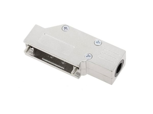 encitech DCMR15-FK-K 6560-0501-02 D-SUB-kabinett Antall poler: 15 metall 90° sølv - 1 stk