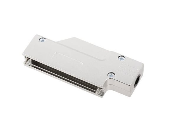 encitech DCMR37-FK-K 6560-0501-04 D-SUB-kabinet 37-pol silver 90° helmetall 1 st