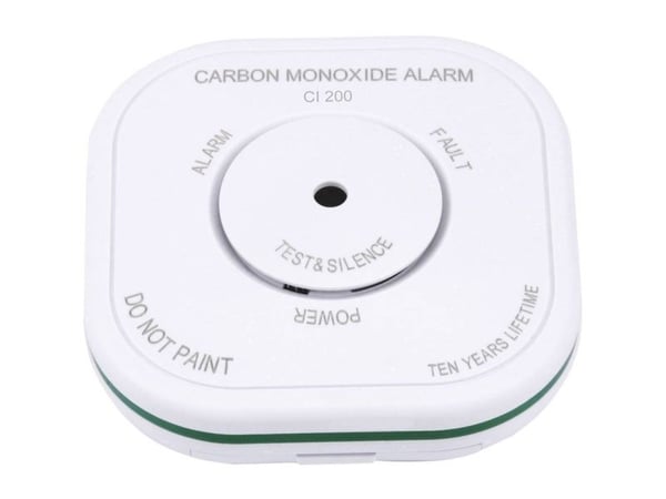 Olympia 6121, Hiilimonoksidi (CO), 85 dB, Valkoinen, Akku, AAA, 1,5 V