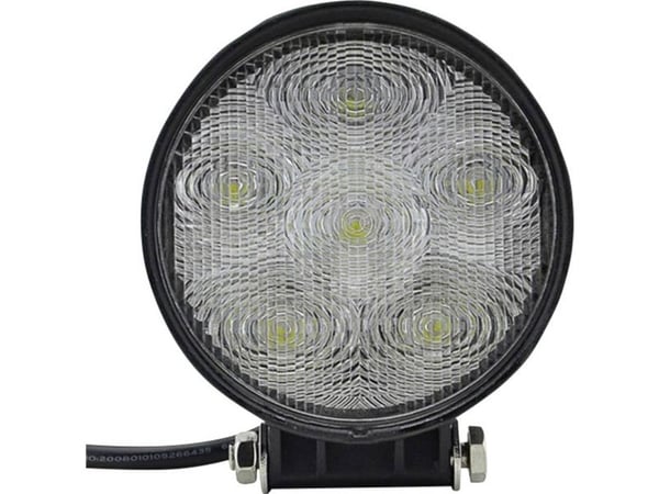 SecoRüt arbetslampa 12 V/24 V 18 Watt 95005 bred närfältsbelysning 110 x 116 x 41 mm 950 lm 6000 K