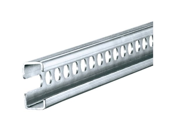 Rittal 4944.000, Kehikkokisko, Hopea, 6 kpl