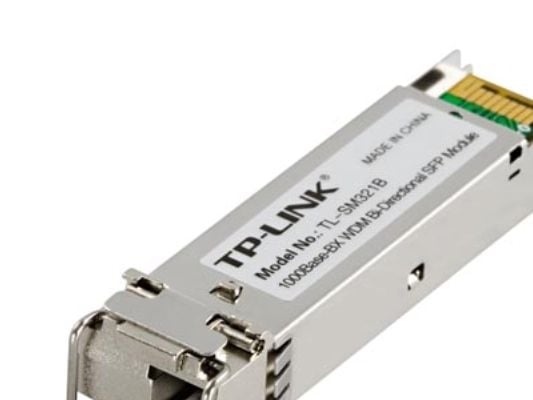 TP-Link TL-SM321B - SFP (mini-GBIC) transceivermodul - 1GbE - 1000Base-BX - LC/UPC-enkeltmodus - opp til 10 km - 1310 (TX) / 1550 (RX) nm - for P/N...