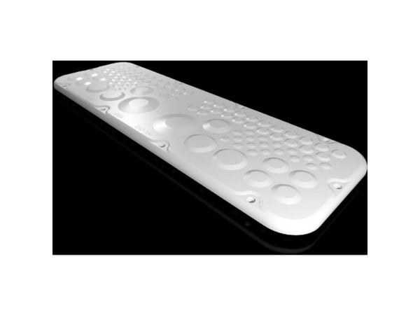 Rittal SZ 2563.300, Rackplate, Lysegrå, Plast, IP66, 447 mm, 149 mm