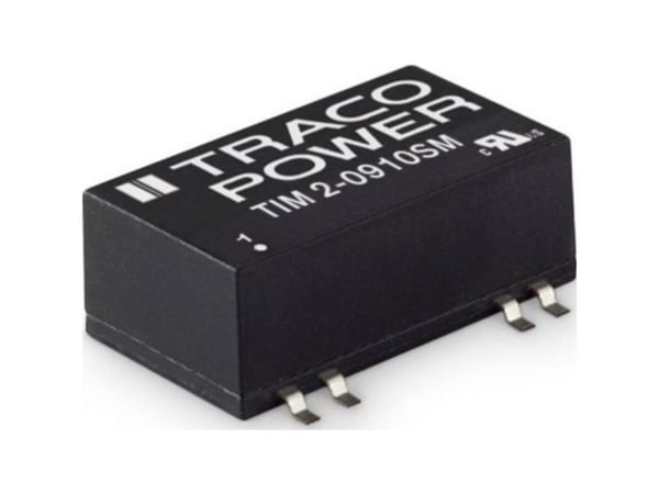 TracoPower TIM 2SM DC/DC-muunnin, SMD 67 mA 2 W Lähtöjen lukumäärä: 2 x