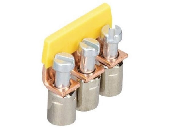 Wieland Electric IVBWK 2.5 - 3, Kytkentäsilta, 10 kpl, Keltainen, 3,594 g, 35,94 g, 240 mm