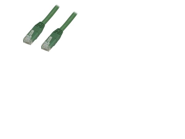 DELTACO - Koblingskabel - RJ-45 (hann) til RJ-45 (hann) - 3 m - UTP - CAT 6 - grønn