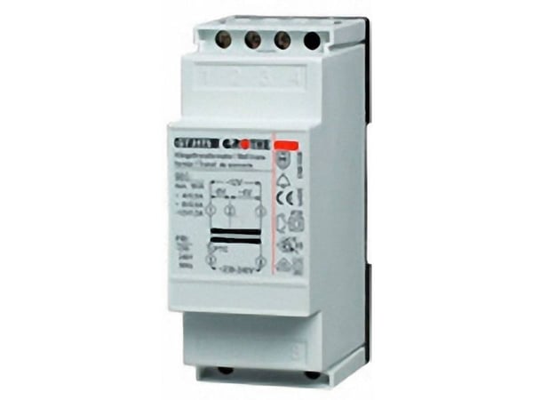Grothe ringetrafotransformator 8 V/AC, 12 V/AC 1.5 A 14039