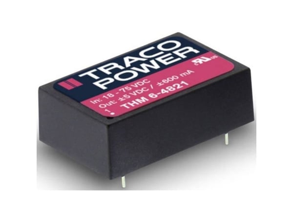 Traco Power THM 6-1221, 20,3 mm, 10,2 mm, 31,8 mm, 14 g, 6 W, 9-18 V