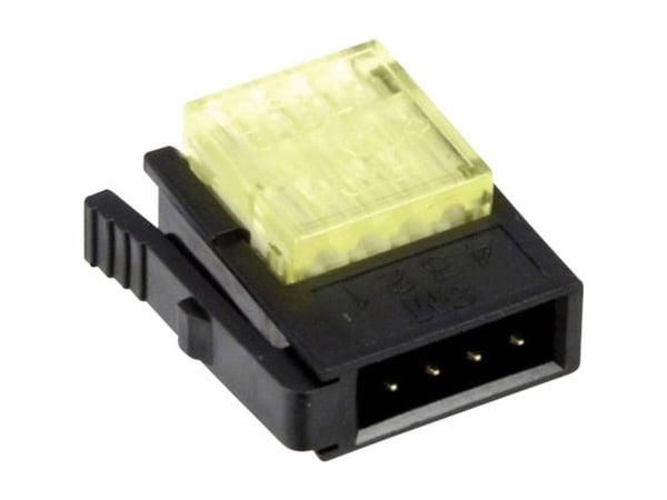 3M svakstrømskobling fleksibel: 0,14–0,25 mm² stiv: 0,14–0,25 mm² poler: 4 Miniclamp 1 stk Ora (37104-3163-000 FL)