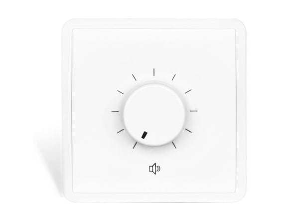 Audac VC3102 - Volumkontroll for høyttaler - hvit