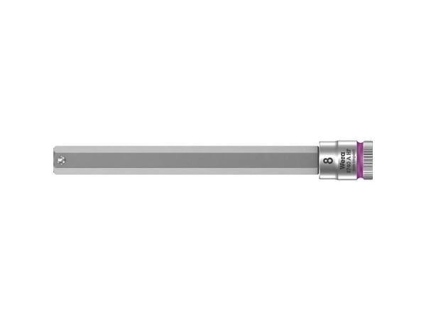 Wera 05003340001, Stikkontakt, 1/4", Metrisk, 1 hoder, 8 mm, 100 mm