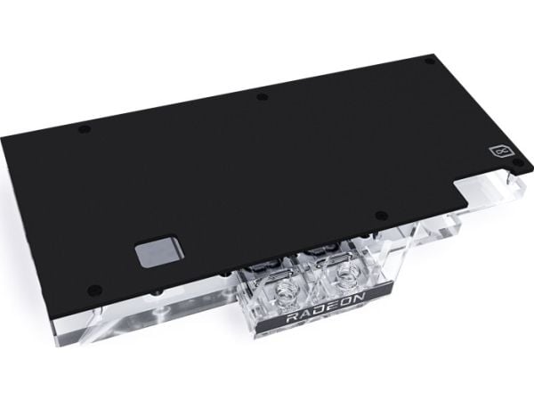 Alphacool Eisblock Aurora Acryl GPX-A, Vannblokk + kjøleribbe, Sort, Gjennomsiktig, ASUS TUF Gaming Radeon RX 6900 XT OC ASUS ROG Strix Radeon RX 6...