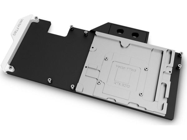 EK Water Blocks 3831109836422, Vannblokk, Acetal, Kopper, Sort, Nickel, 3-pin, 1/4", Grafikkort