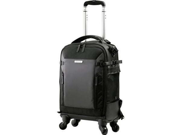 Vanguard VEO SELECT 55BT BK, Vagn, Mjukt skal, Svart, 4 hjul, Bakficka, Framficka, Sidoficka, 311 x 158 x 444 mm