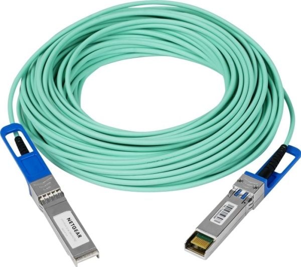 NETGEAR - Direkte 10GBase-koblingskabel - SFP+ (hann) til SFP+ (hann) - 20 m - 20 m - fiberoptisk - aktiv