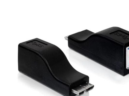 DeLOCK - USB-sovitin - Micro-USB Type B (han) til USB Type B (hun) - USB 3.0