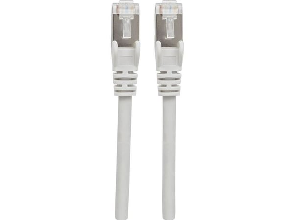 Intellinet 737296, 50 m, Cat6a, S/FTP (S-STP), RJ-45, RJ-45, Grå