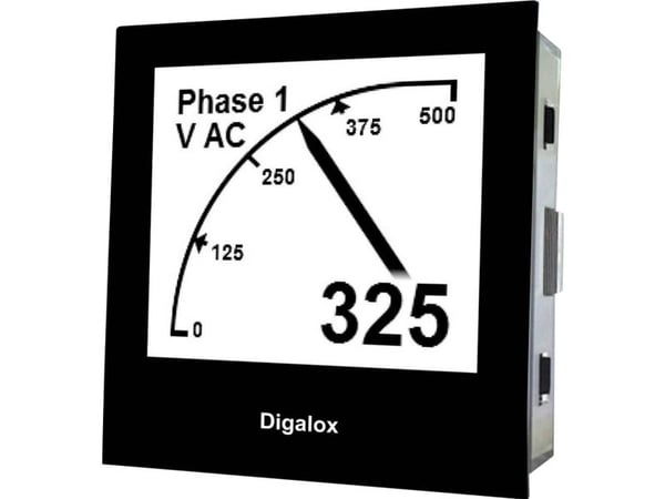 TDE Instruments Digalox DPM72-MPN+-RS485 digitalt innbyggingsmåleapparat