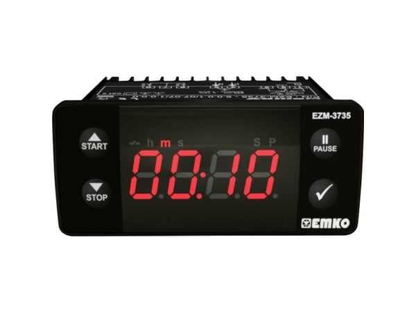 Emko EZM-3735.8.00.0.1/07.07/1.0.0.0.1 digital installasjonsmåleutstyr timer 1 stk.