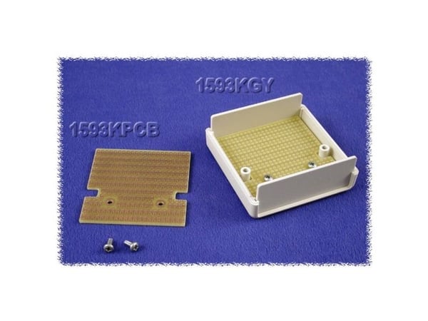 Hammond Electronics 1593QPCB kretskort epoksy (L x B) 68 x 59 mm (1 stk)
