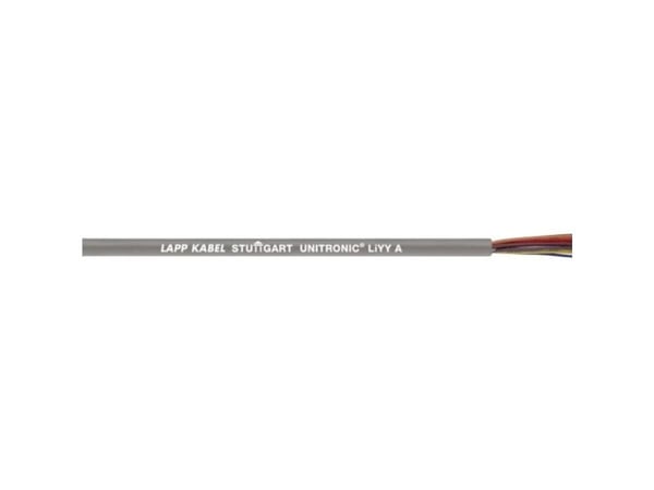 LappKabel 0022607, LiYY Control Data Cable, 7 x 0.34 mm², Grey Sheath