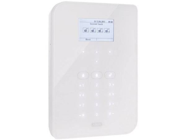 ABUS FUAA50500, Valkoinen, Kosketus, Sähköposti, Tanska, Saksa, Hollanti, Englanti, Ranska, Italia, 100 m, 868.6625 MHz