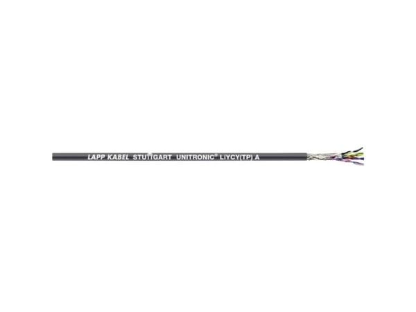 LappKabel 0066233 UNITRONIC LiYCY (TP) UL/CSA DIN styr-/kontroll datakabel 3 x 2 x 23 mm², grå mantel