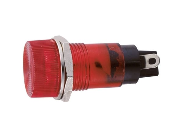 Sedeco B-432 12V PUNAINEN Standardi merkkivalo 1 kpl Sedeco B-432 12V PUNAINEN Standardi merkkivalo 1 kpl