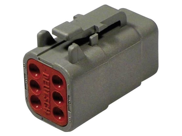 TE Connectivity DTM 06-6 S rundkontakt 6-pins DTM (1 stk)