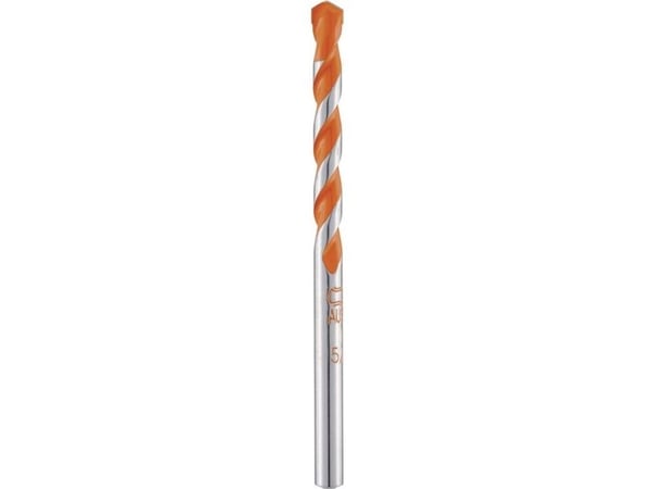 Alpen 35200600100 mursteinbor hardmetall 6 mm, samlet lengde 100 mm, sylindrisk skaft