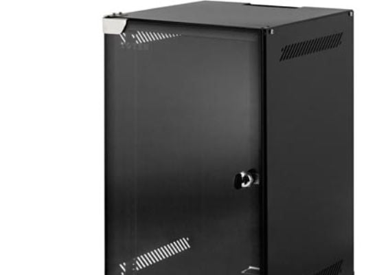 TOTEN WS WS.3306.9001 - Rack - väggmontering - svart pulverlack, RAL 9004 - 6U - 10"