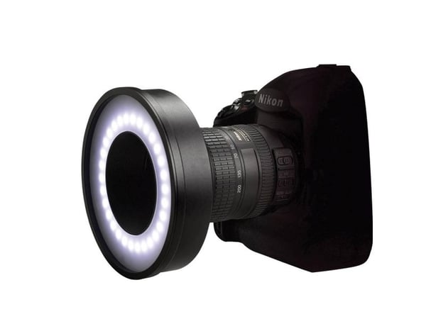 Kaiser KR 90 Ring Light - Lys på kamera - 1 hoder x 30 lampe - LED - DC