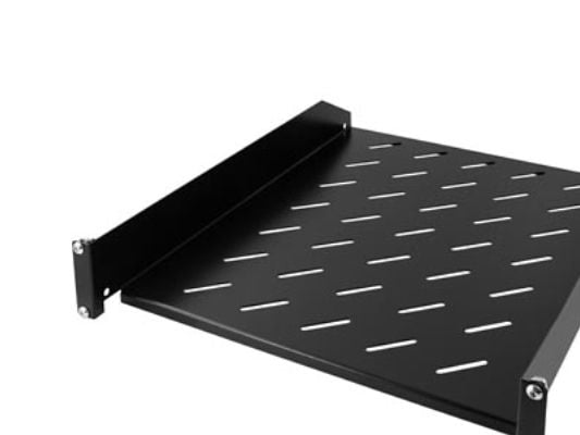TOTEN SA.2280.1901 - Rack-hylle - svart, RAL 9004 - 1U