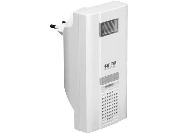 Grothe MISTRAL 400M E - hvit - trådløs - 868,35 MHz - 500 m - 80 dB - AC (43311)