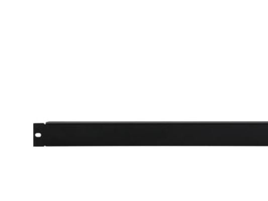 TOTEN, täckpanel, 1U, 19", svart