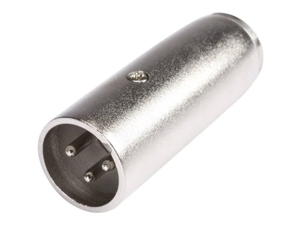 Hicon HI-X3MX3-MM XLR-adapter XLR-plugg til Mini-XLR-plugg (1 stk.)