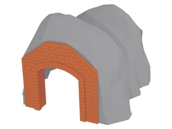 Märklin Tunnel, 3 vuosi/vuosia, Harmaa, Oranssi