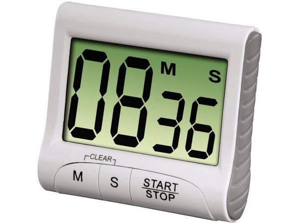Xavax Countdown - Kökstimer - vitt/silver